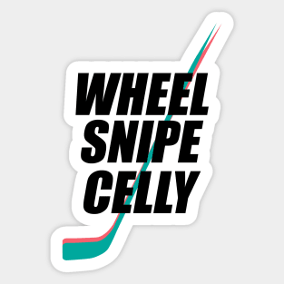 Letterkenny Merch Letter Kenny Wheel Snipe Celly Sticker